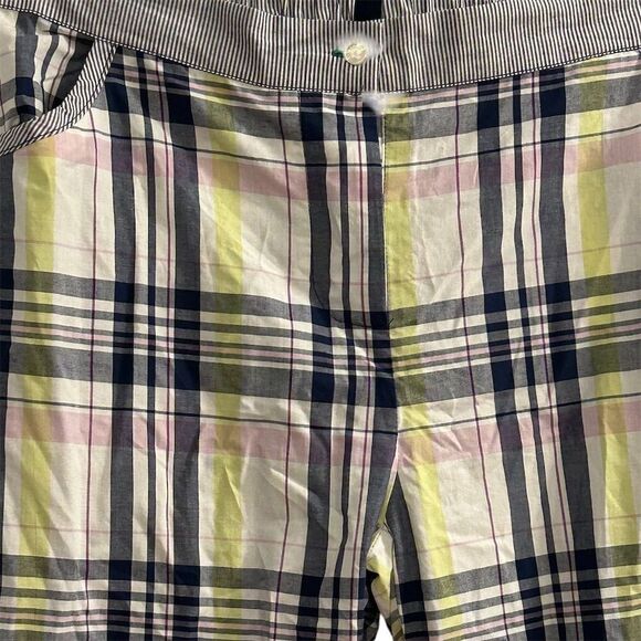 Tommy Hilfiger Womens Plaid Pajama Pants Multicolor Pink Yellow Size L - Picture 4 of 13